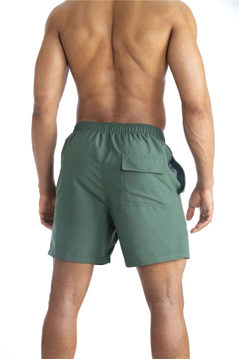2025 New Swimwear Men Sexy Swimming Trunks Sunga Hot Swimsuit Mens Swim Briefs Beach Shorts Mayo De Praia Homens Maillot De Bain