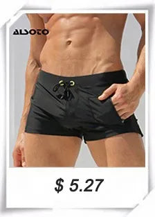 ALSOTO Swimwear Men Swimsuit Brand Shorts Mens Briefs Summer Swim Suit Sexy Mayo Sunga Beach Shorts Stroj Kapielowy Badpak
