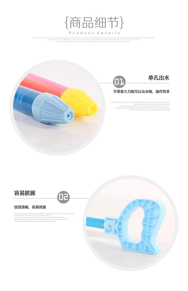 50cm Water Gun Summer Squirt Beach Toys Spray Pistol Waterpistool Outdoor Games Pressure Water Guns