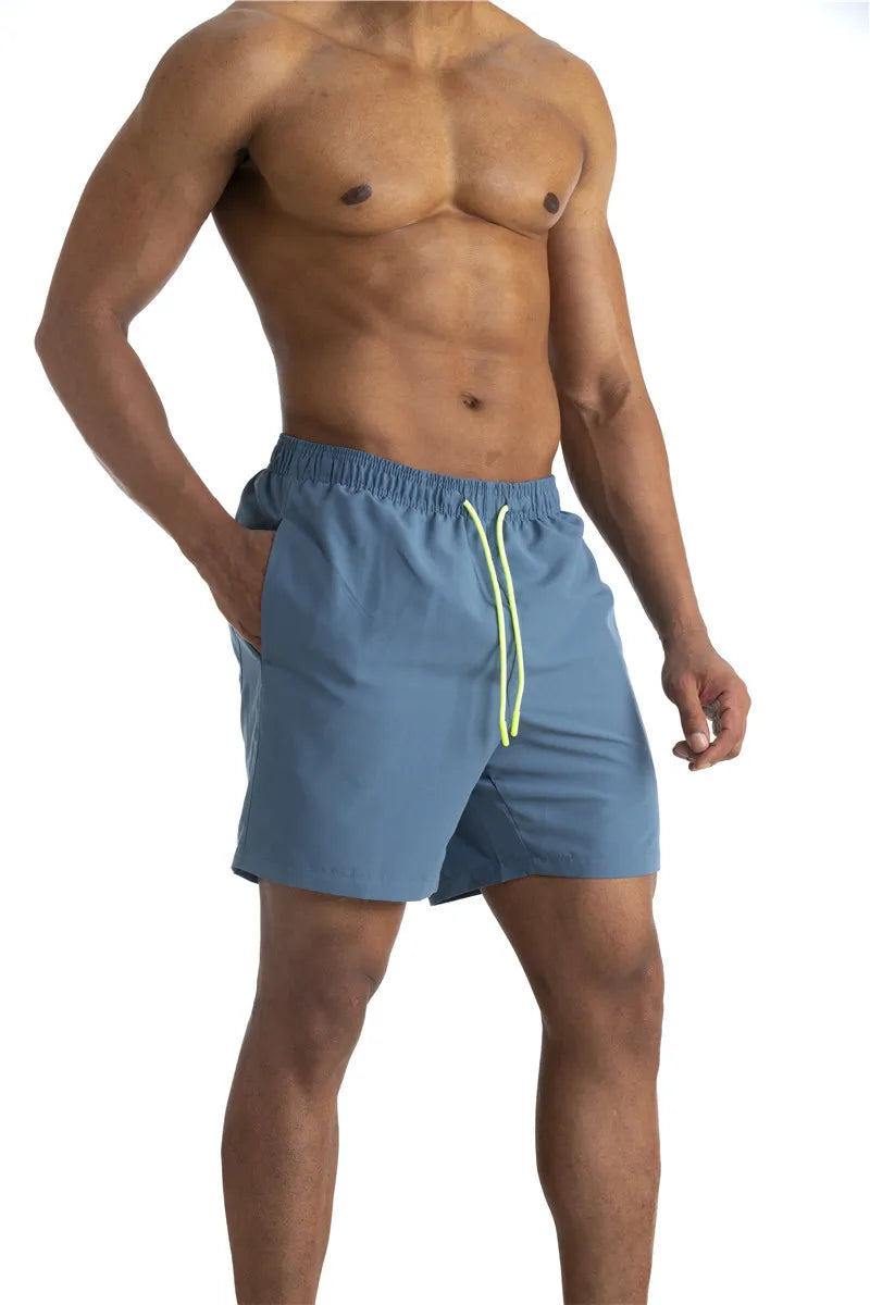 2025 New Swimwear Men Sexy Swimming Trunks Sunga Hot Swimsuit Mens Swim Briefs Beach Shorts Mayo De Praia Homens Maillot De Bain