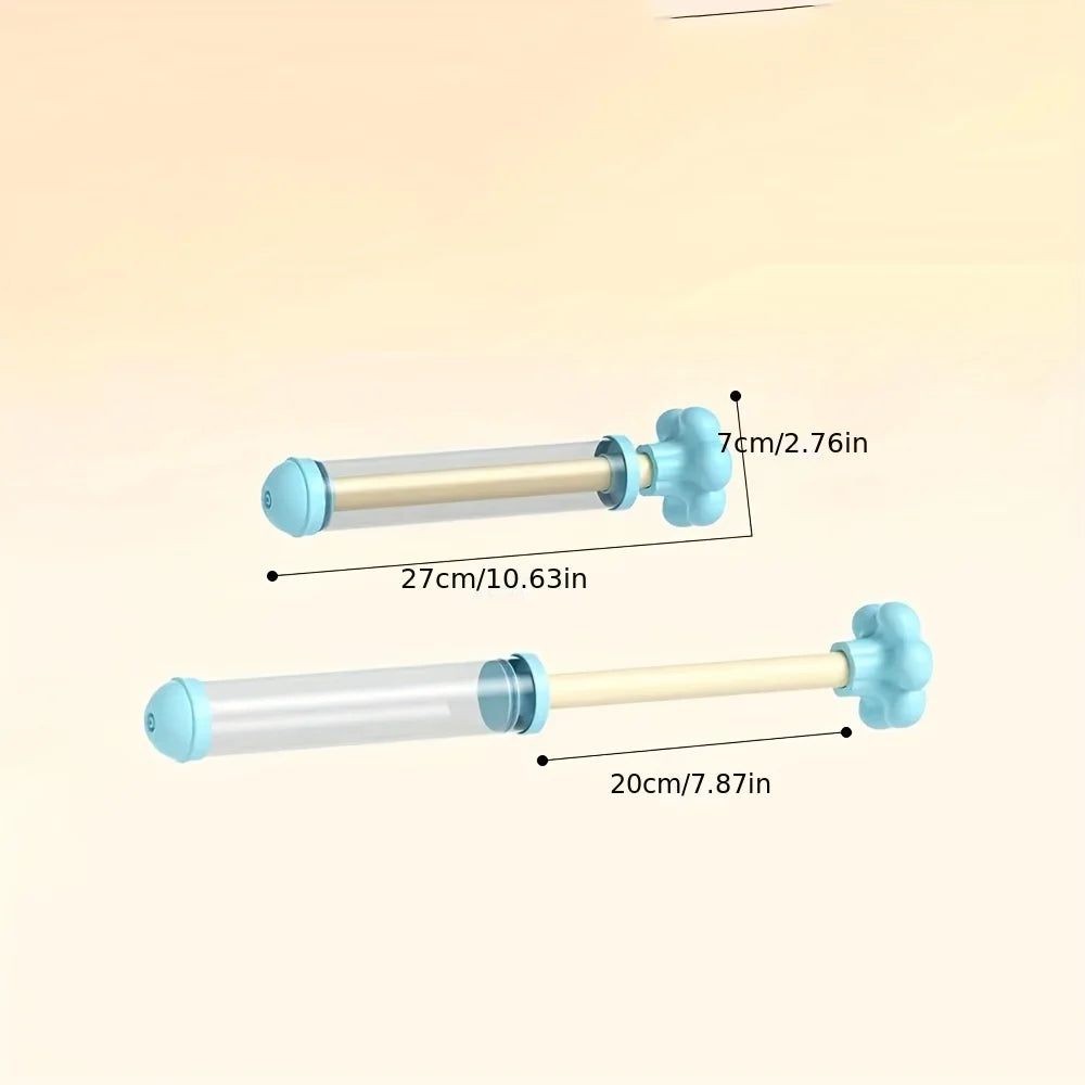 27cm Fireworks Spray Water Pull-Back Water Fighting Water Battle Pull-out Water Gun for Kids Playing and Swimming Beach Toys