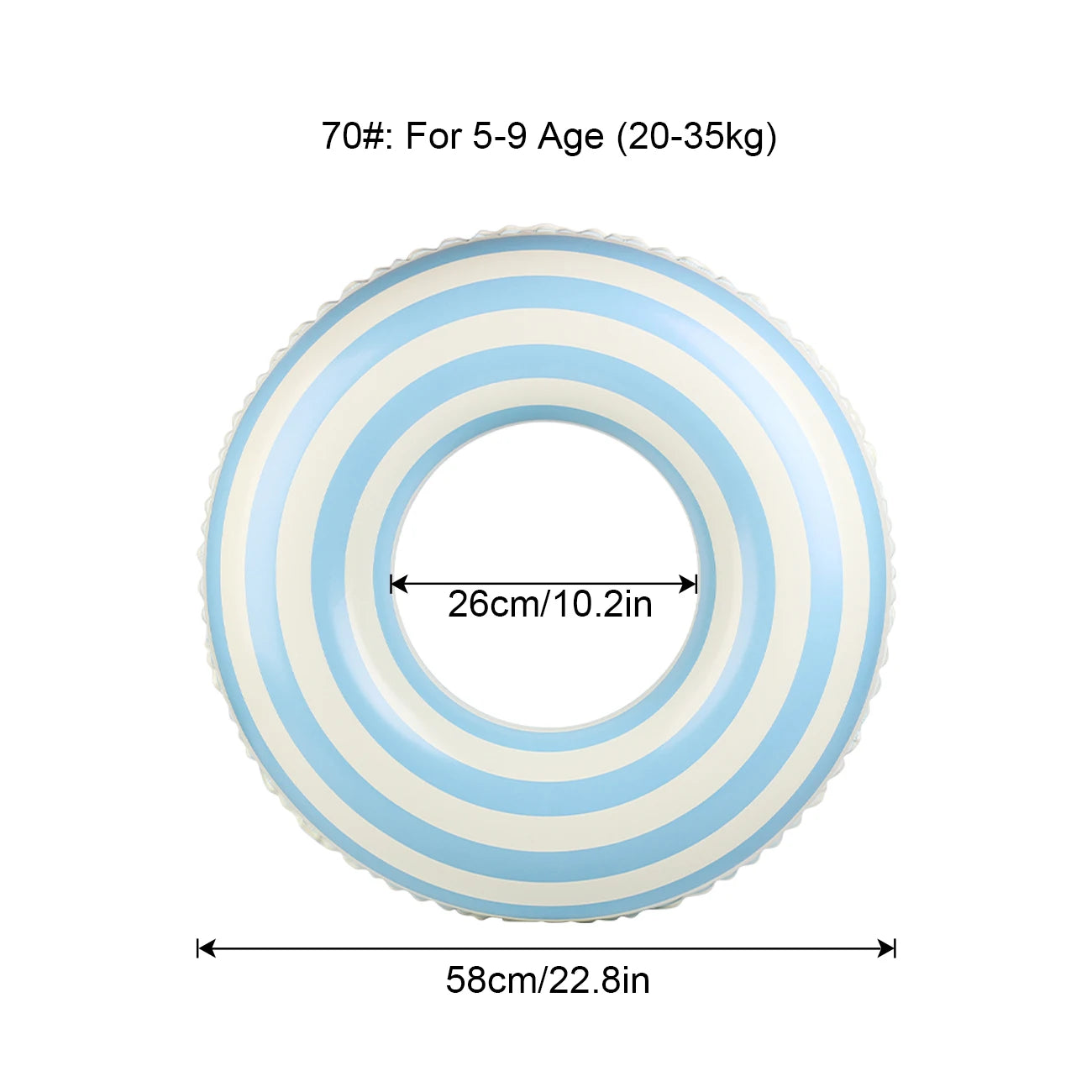 Inflatable Pool Floats for Kids,Swimming Ring for Adults,Inner Tube Beach Toys Pool Floaties