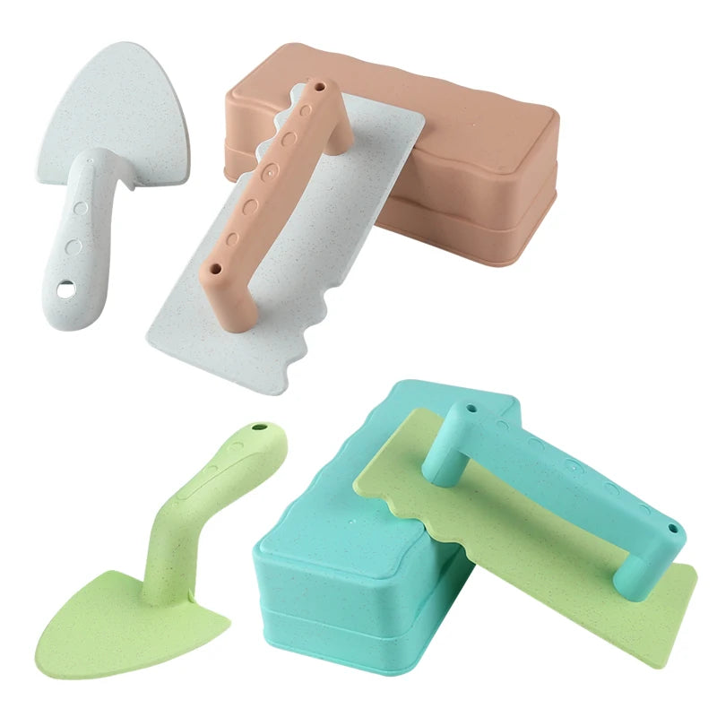 KIDNOAM Beach sand shovel toys snow toys set craftsman toys parent-child interactive toys beach toys Halloween Christmas gift
