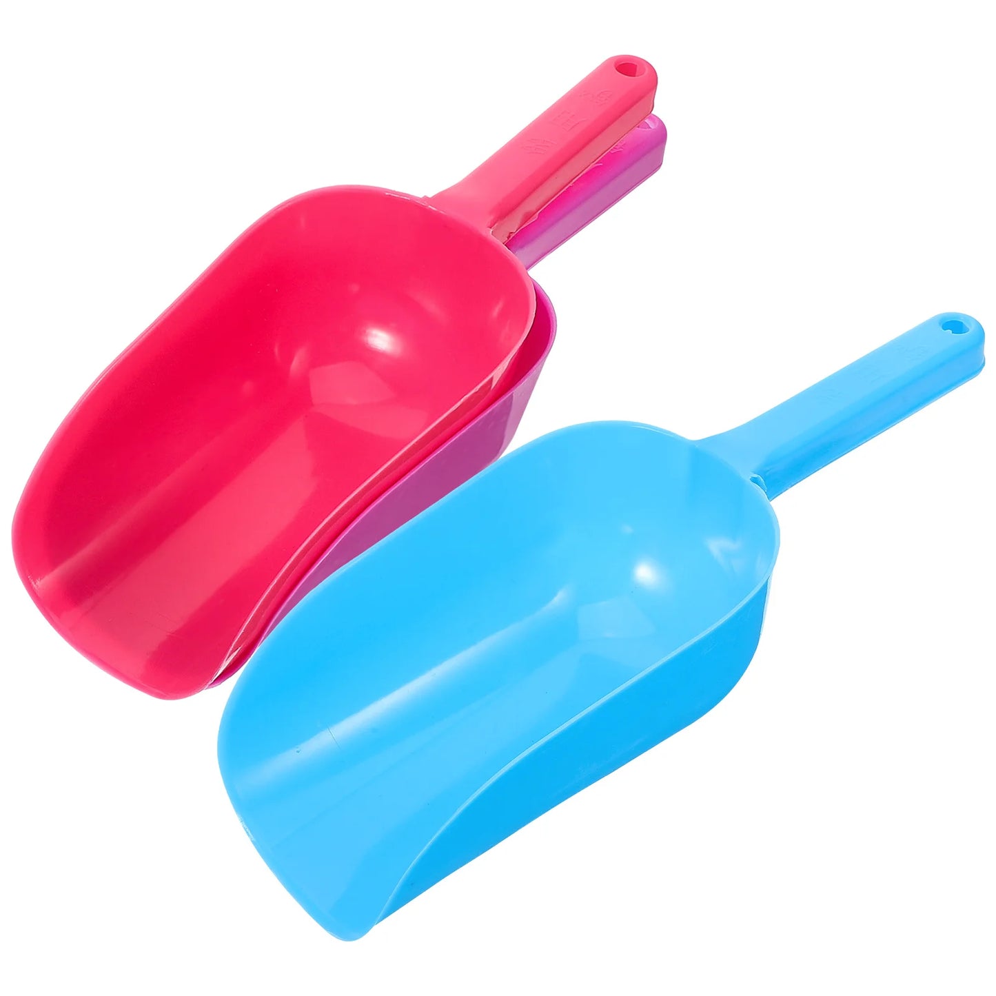 3 Pcs Flat Head Snow Kid Toy Kids Beach Toys Funny Child Sand Scoop for Short Hair