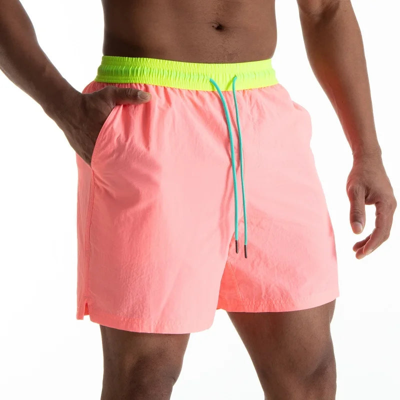 2025 New Swimwear Men Sexy Swimming Trunks Sunga Hot Swimsuit Mens Swim Briefs Beach Shorts Mayo De Praia Homens Maillot De Bain