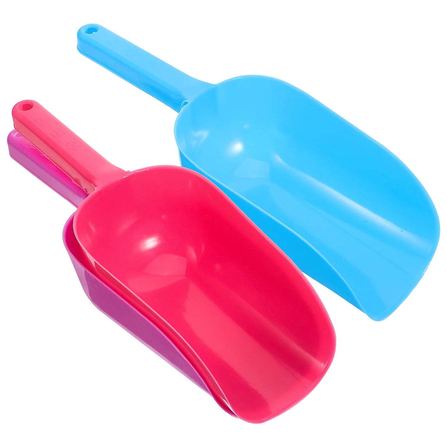 3 Pcs Flat Head Snow Kid Toy Kids Beach Toys Funny Child Sand Scoop for Short Hair