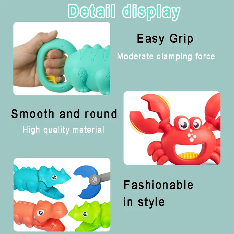 Animal Sand Grabber Baby Bath Beach Toys Sand Play Lobster Claw Beach Accessorie Snow Outdoor Summer Swim Pool Bathtub Kids Toys