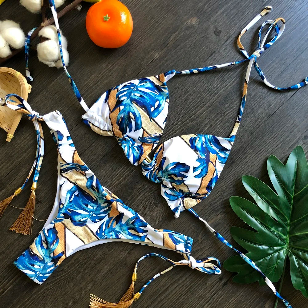 RUOTONGSEPT Bikini Women's Swimsuit 2022 New Swimwear Female Sexy Bikinis Set Push up Swimming for Bathing Suit Women Swimsuits