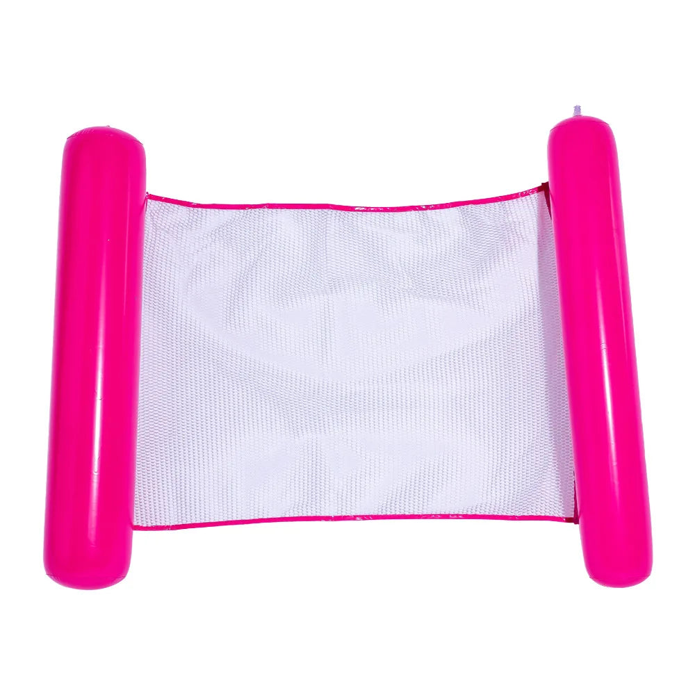 2023 New Water Hammock Recliner Inflatable Floating Swimming Mattress Sea Swimming Ring Pool Party Toy Lounge Bed For Swimming