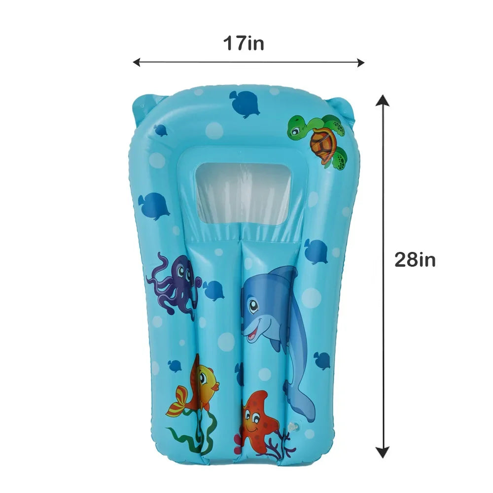 Inflatable Pool Floating Seat Swimming Ring Water Hammock Swimming Circle Pool Water Play Tube Equipment.with 1 Manual Air Pump