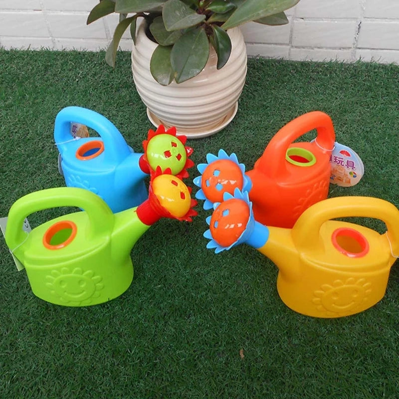 1 Pc Kids Summer Beach Toys Cute Flower Design Baby Watering Can Seaside Kids Play Water Games Tool Kids Outing Supplies