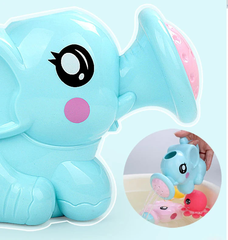 Kids Bath Toy Plastic Elephant Watering Can Swimming Water Toys Water Beach Toys Sprinkler Kit For Children Shower Game Gifts