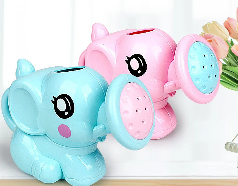 Kids Bath Toy Plastic Elephant Watering Can Swimming Water Toys Water Beach Toys Sprinkler Kit For Children Shower Game Gifts