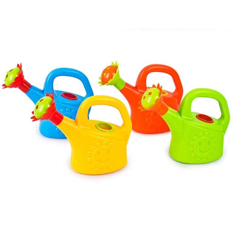 1 Pc Kids Summer Beach Toys Cute Flower Design Baby Watering Can Seaside Kids Play Water Games Tool Kids Outing Supplies
