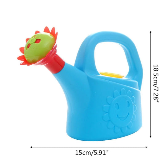 1 Pc Kids Summer Beach Toys Cute Flower Design Baby Watering Can Seaside Kids Play Water Games Tool Kids Outing Supplies