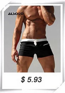 ALSOTO Swimwear Men Swimsuit Brand Shorts Mens Briefs Summer Swim Suit Sexy Mayo Sunga Beach Shorts Stroj Kapielowy Badpak