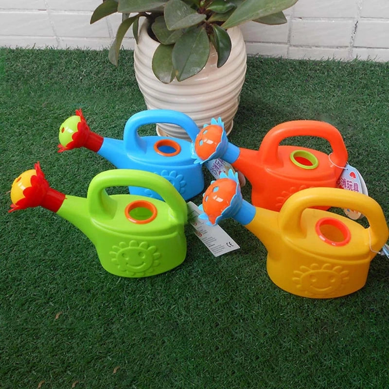 1 Pc Kids Summer Beach Toys Cute Flower Design Baby Watering Can Seaside Kids Play Water Games Tool Kids Outing Supplies