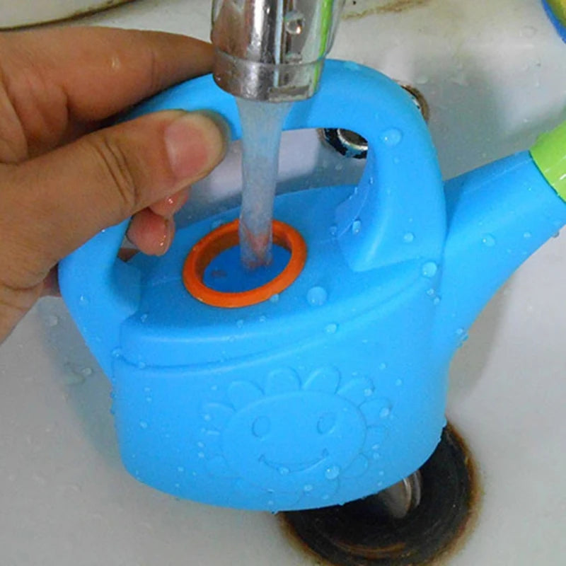 1 Pc Kids Summer Beach Toys Cute Flower Design Baby Watering Can Seaside Kids Play Water Games Tool Kids Outing Supplies