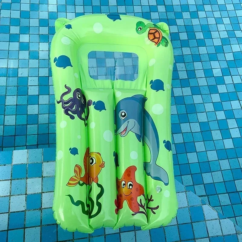 Inflatable Pool Floating Seat Swimming Ring Water Hammock Swimming Circle Pool  Water Play Tube Equipment.with 1 Manual Air Pump
