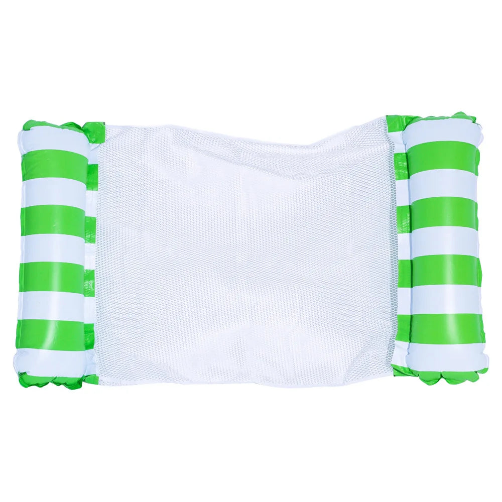 2023 New Water Hammock Recliner Inflatable Floating Swimming Mattress Sea Swimming Ring Pool Party Toy Lounge Bed For Swimming