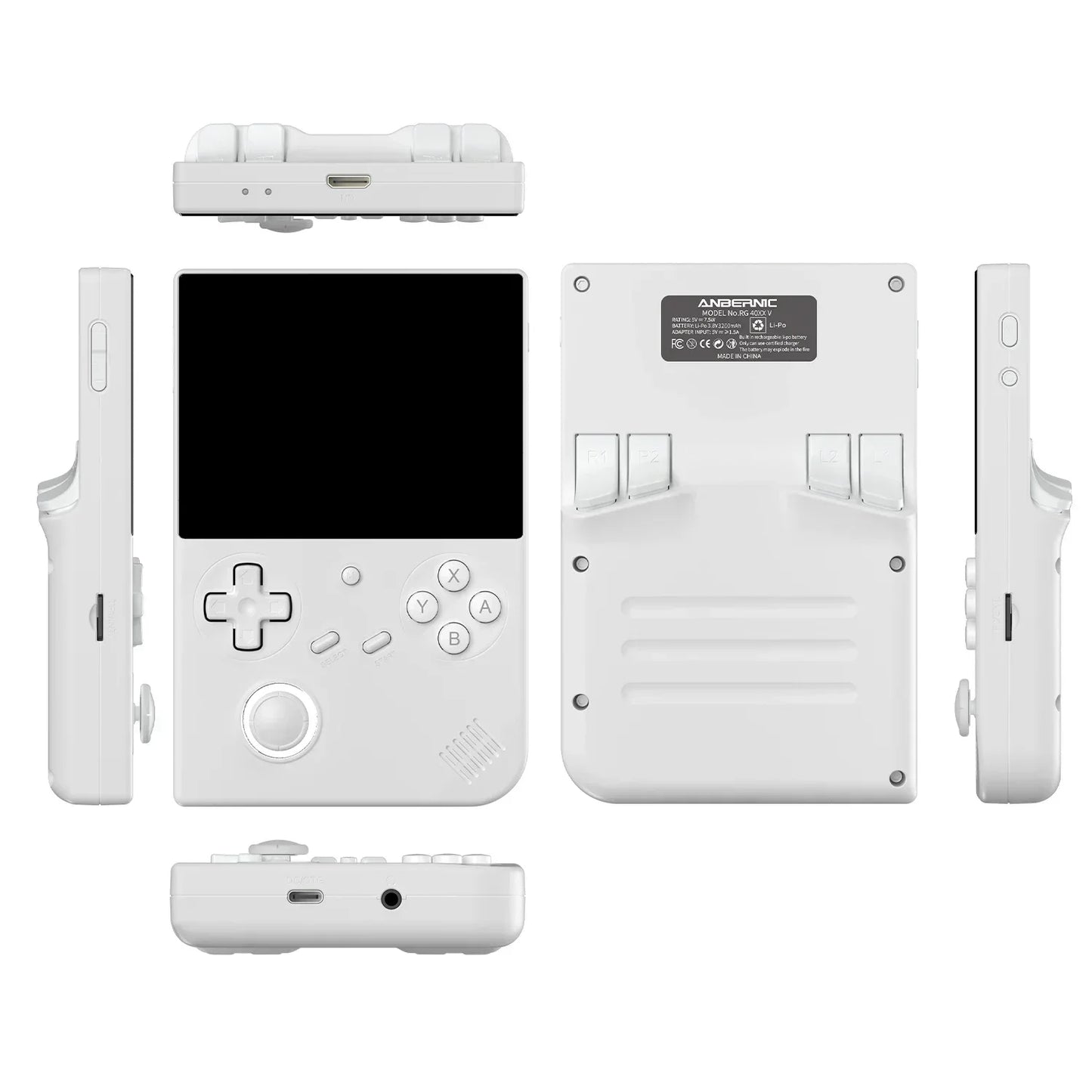 ANBERNIC RG 40XXV 4.0inch IPS Screen Retro Handheld Game Console Video Player  Linux 5G WIFI Bluetooth 256G 300+ PSP Games Gift