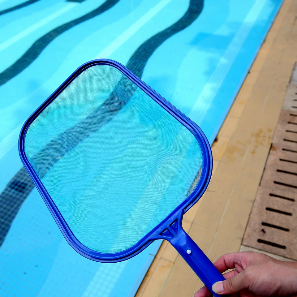 Leaf Rake Mesh Frame Net Skimmer Cleaner Swimming Pool Spa Tool