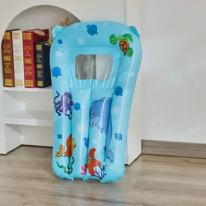 Inflatable Pool Floating Seat Swimming Ring Water Hammock Swimming Circle Pool  Water Play Tube Equipment.with 1 Manual Air Pump