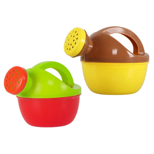 2 Pcs Water Kettle Watering Cans for Boys Small Plant Plastic Garden Sports Kids Bathing Beach Toys Baby