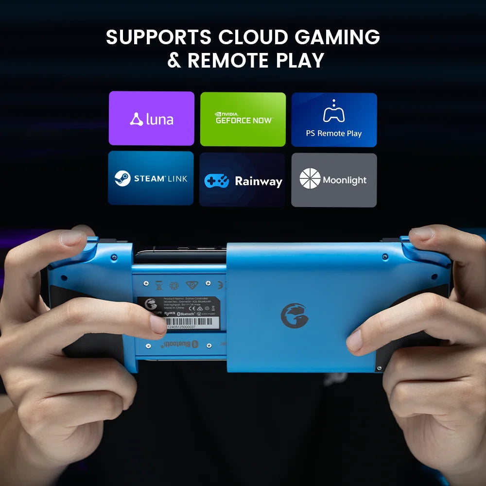 GameSir X2s Mobile Phone Gamepad Game Controller for Cloud Gaming Xbox Game Pass STADIA xCloud, Hall Effect Joystick and Trigger