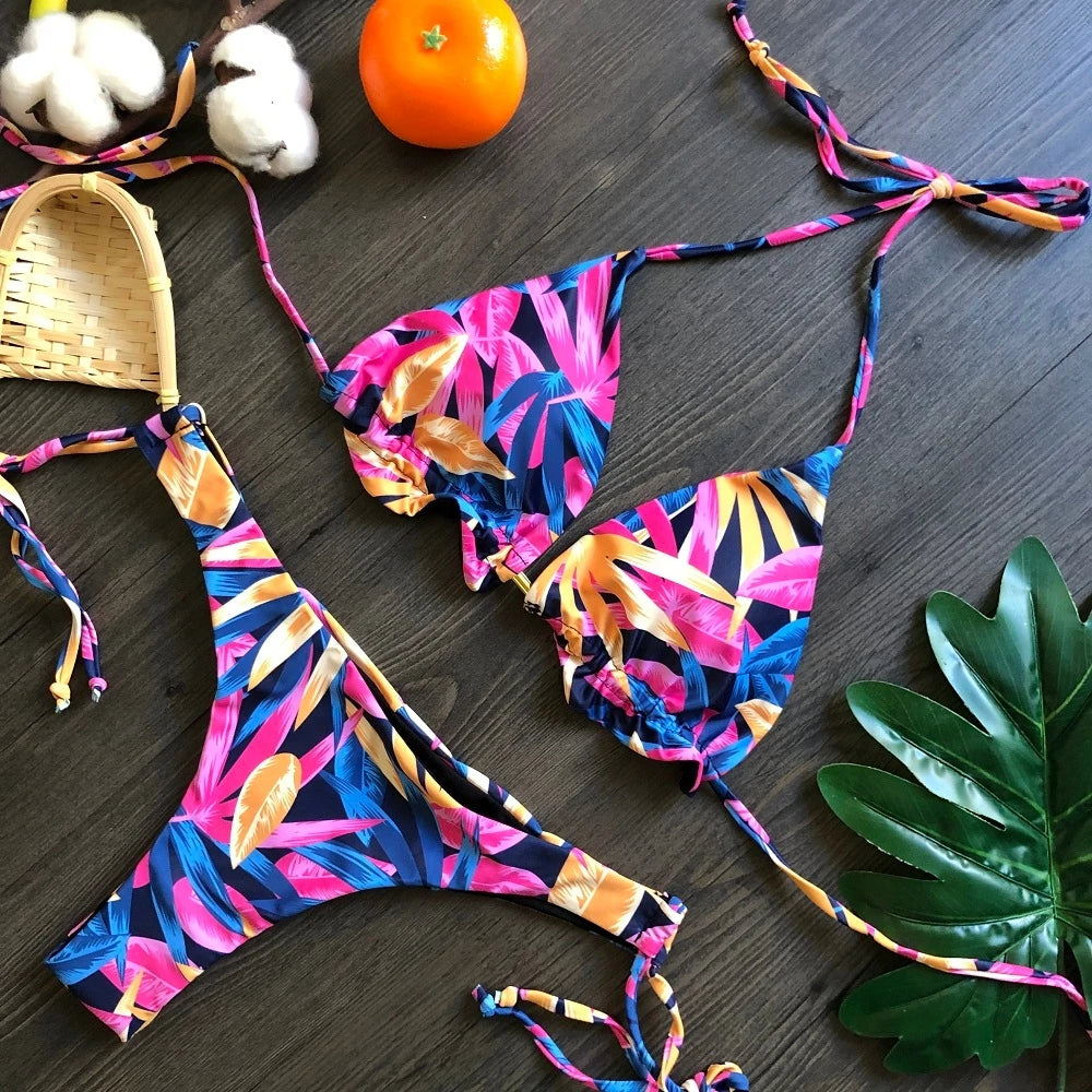RUOTONGSEPT Bikini Women's Swimsuit 2022 New Swimwear Female Sexy Bikinis Set Push up Swimming for Bathing Suit Women Swimsuits
