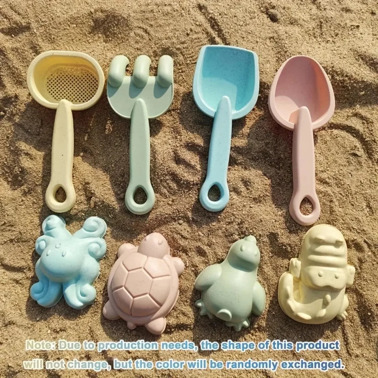 Kids Beach Sand Toys Set Beach Toys Sand Molds Beach Bucket Beach Shovel Tool Kit Sandbox Toys for Toddlers Outdoor Play Gift