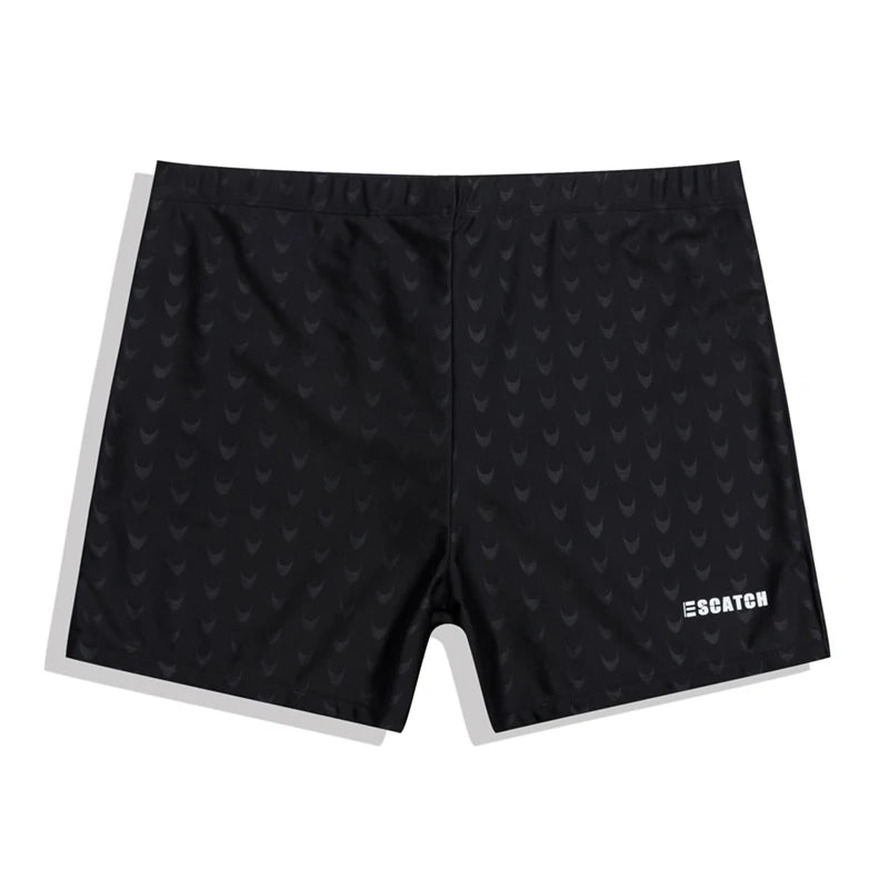 ESCATCH 2023 New Arrivals Men Swimwear Plus Size Fashion Printed Swimsuit Male High Quality Elastic Swim Trunks With Pad