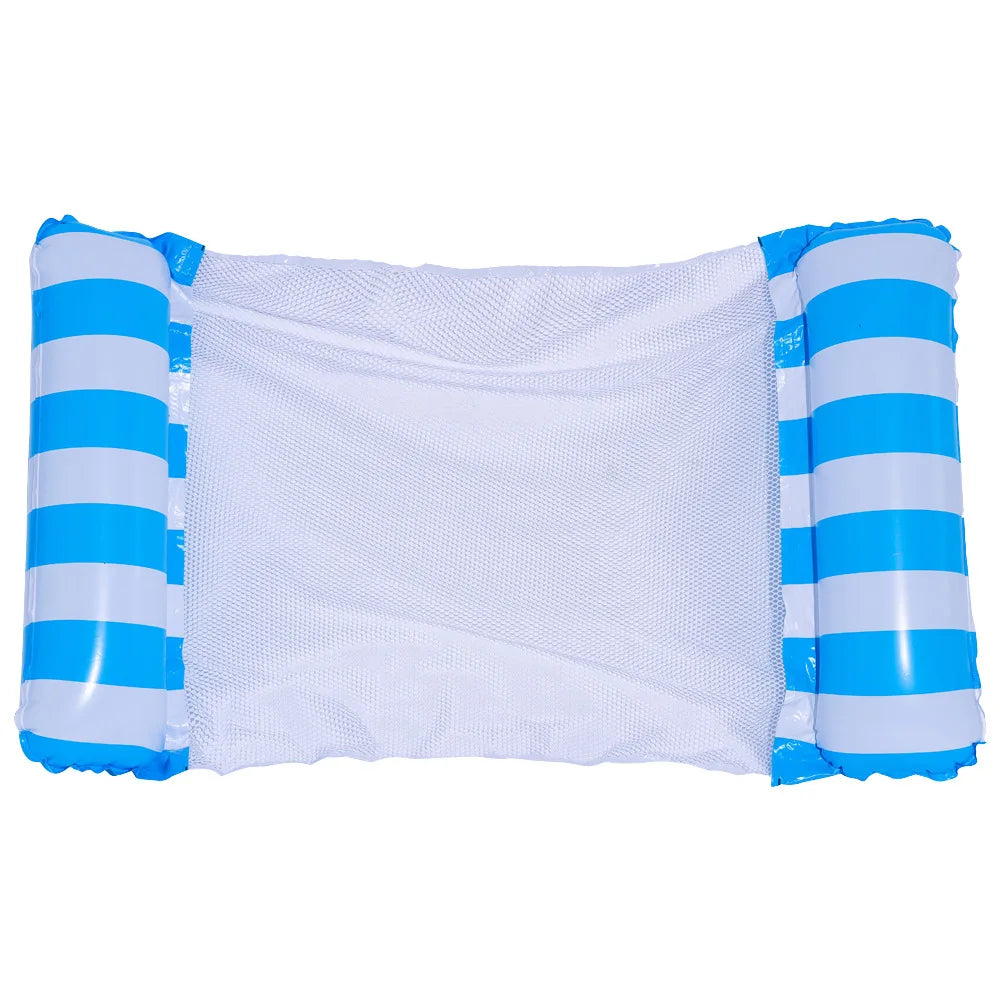 2023 New Water Hammock Recliner Inflatable Floating Swimming Mattress Sea Swimming Ring Pool Party Toy Lounge Bed For Swimming