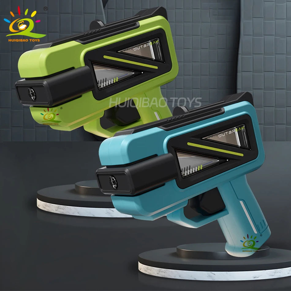 2025 Technology Transparent Water Gun Pistol Shooting Toy Automatic Summer Outdoor Play Water Sports Beach Toys For Adults Gift