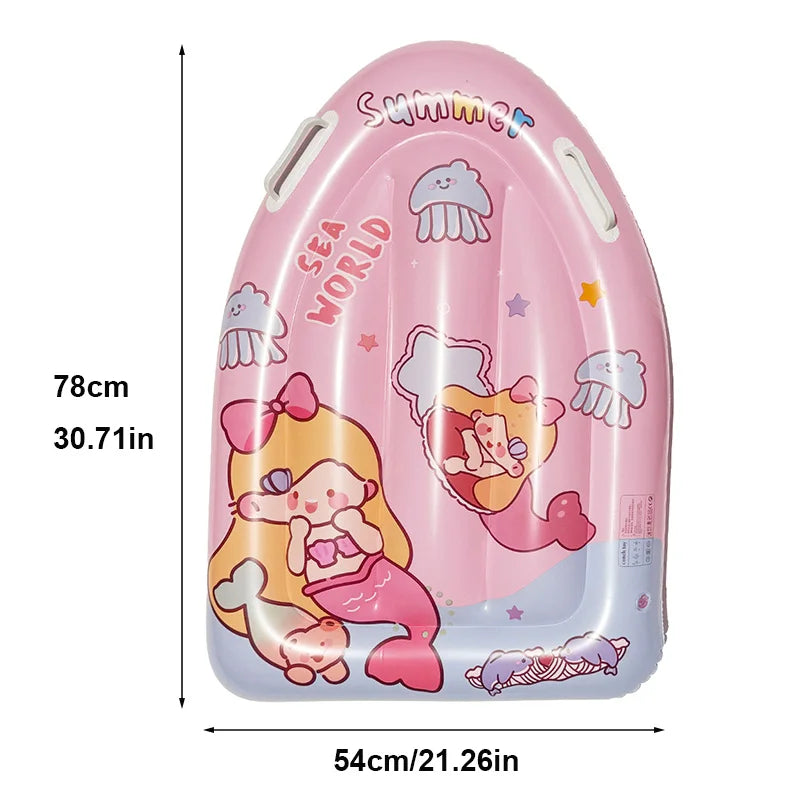 Rooxin Water Hammock Children Swim Ring Tube Water Inflatable Float For Kids Swimming Circle Pool Bathtub Water Play Swim Tube
