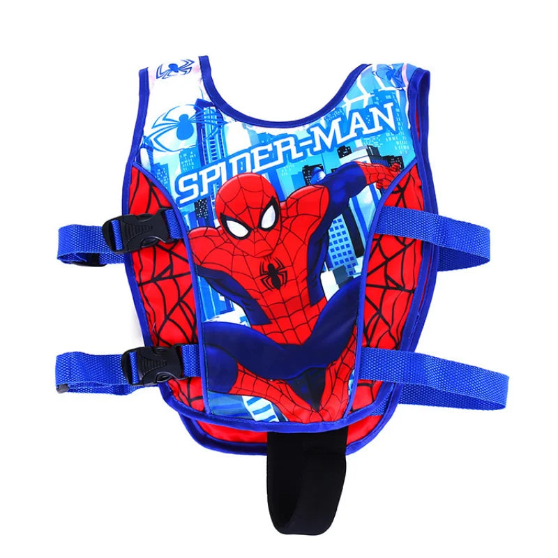 Marvel Avengers Cartoon Children Buoyancy Swimsuit Iron Man Spider-Man Hulk Captain America Buoyancy Swimsuit Gifts