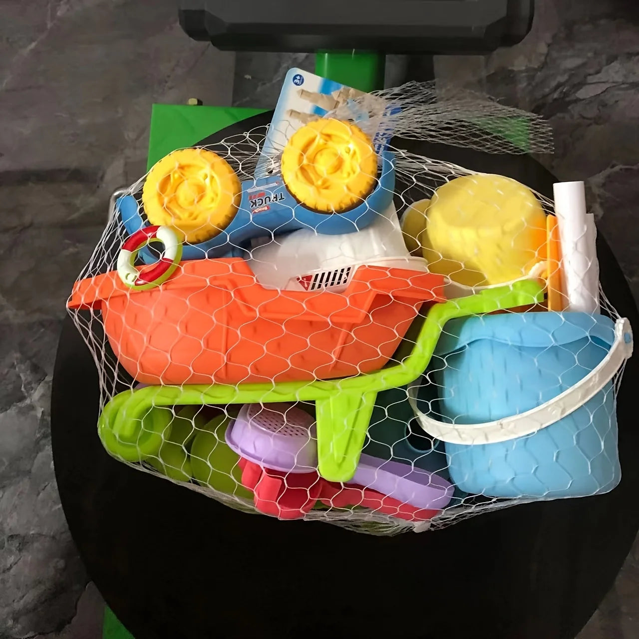 Beach Toys for Kids Sand Toys Set Sand Bucket Shovel Rake Toys for Beach Animal Dinosaur Molds Travel Sandbox Toys for Toddlers