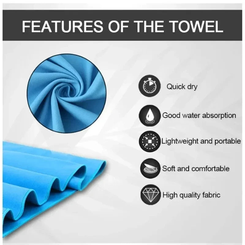 Oversized Beach Towel Sand Free Microfiber Quick Dry Super Absorbent Soft Swim Towel for Men Women Thick Large Bath Towel