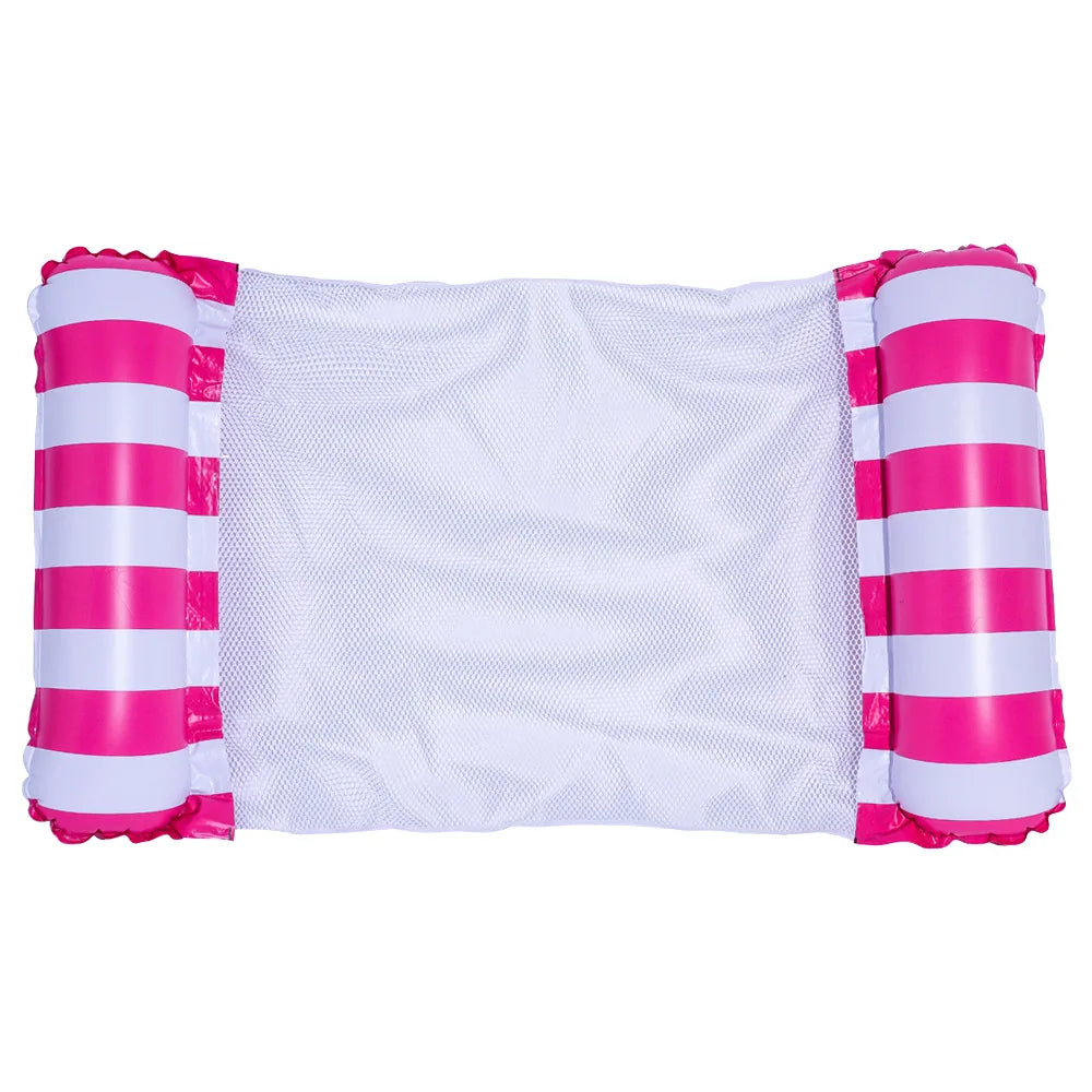 2023 New Water Hammock Recliner Inflatable Floating Swimming Mattress Sea Swimming Ring Pool Party Toy Lounge Bed For Swimming