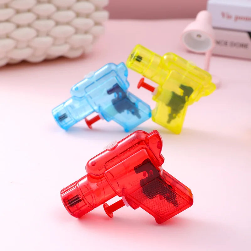 6Pcs Mini Spray Water Guns Outdoor Game Hawaii Beach Toys for Kids Birthday Summer Pool Party Favors Baby Shower Pinata Fillers