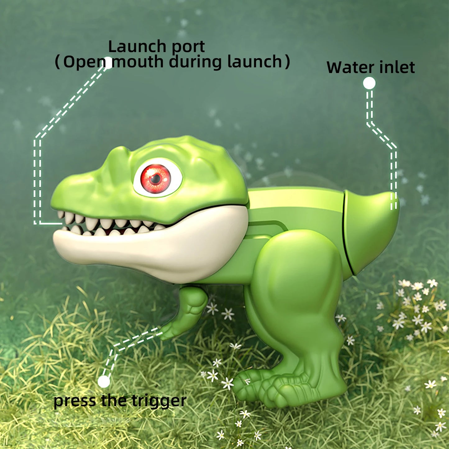 Dinosaur Mini Water Guns for Kids Summer Pool Children Water Play Game Spray Beach Toys Kids Bath Room Toddlers Pistols Watergun
