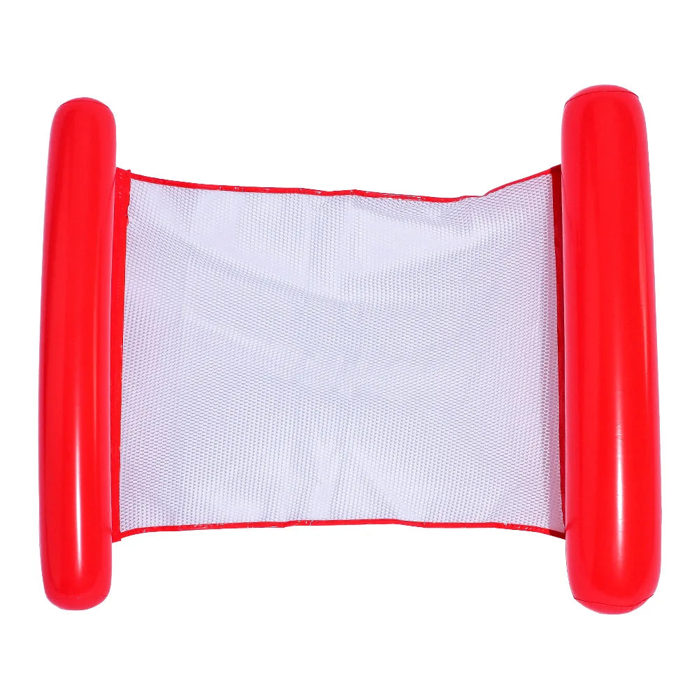 2023 New Water Hammock Recliner Inflatable Floating Swimming Mattress Sea Swimming Ring Pool Party Toy Lounge Bed For Swimming