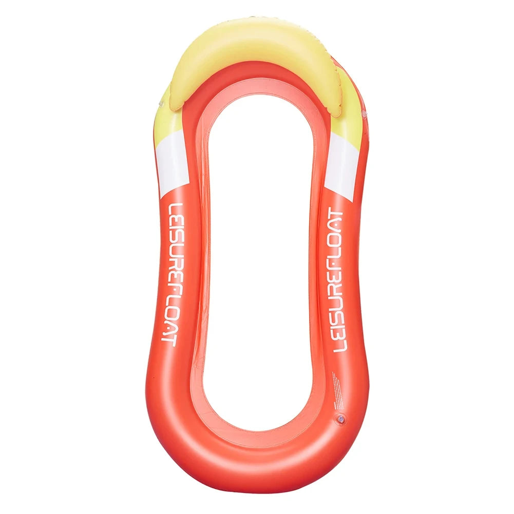 Inflatable Water Hammock Air Mattress for Women Swimming Pool Floating Lounge Bed Beach Party Sports Recliner Recreation