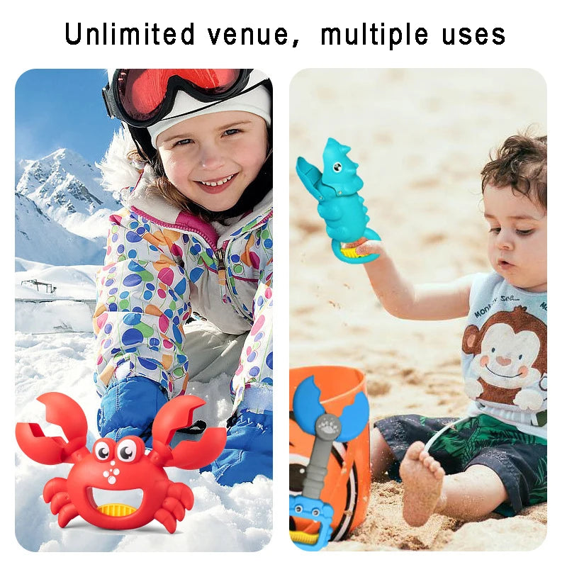 Animal Sand Grabber Baby Bath Beach Toys Sand Play Lobster Claw Beach Accessorie Snow Outdoor Summer Swim Pool Bathtub Kids Toys