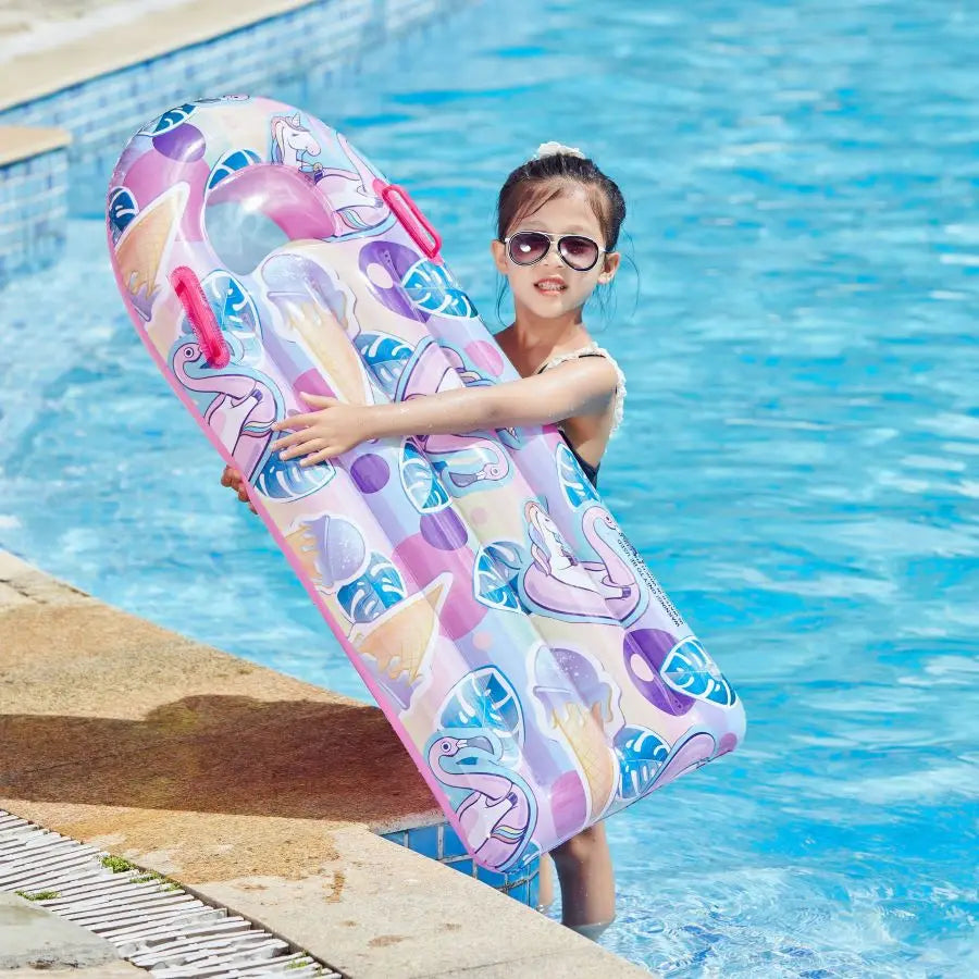 Rooxin Water Hammock Children Swim Ring Tube Water Inflatable Float For Kids Swimming Circle Pool Bathtub Water Play Swim Tube