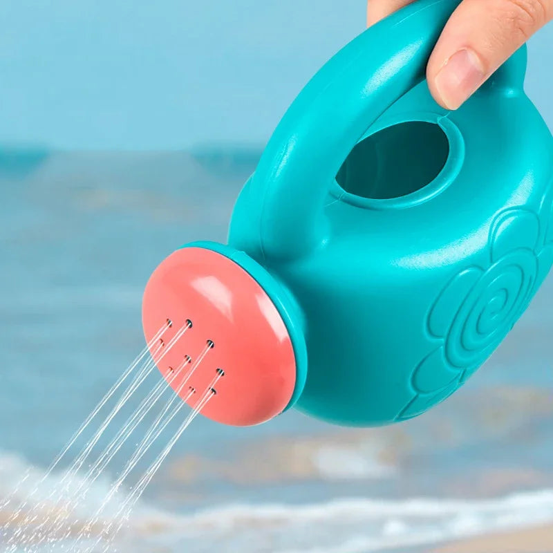 Summer Beach Set Toys For Kids Digging Sand Plastic Bucket Watering Bottle Shovels Children Beach Water Game Toys Tools
