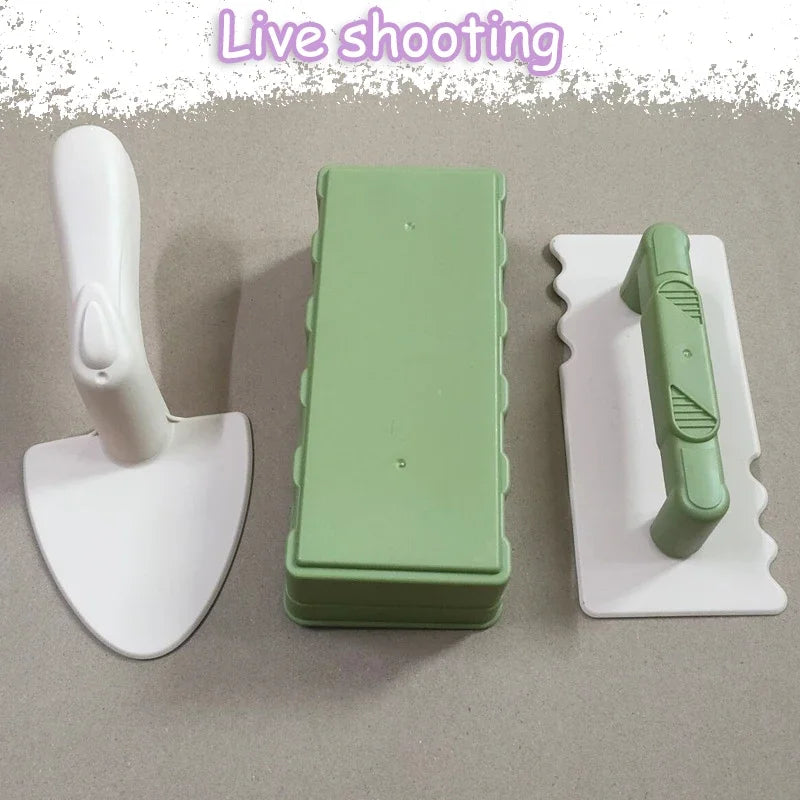 Children Snow Brick Mold Play Snow Tools Beach Toys Sandbox Castle Building Sand Brick Walls Molds Summer Outdoor Seaside Games
