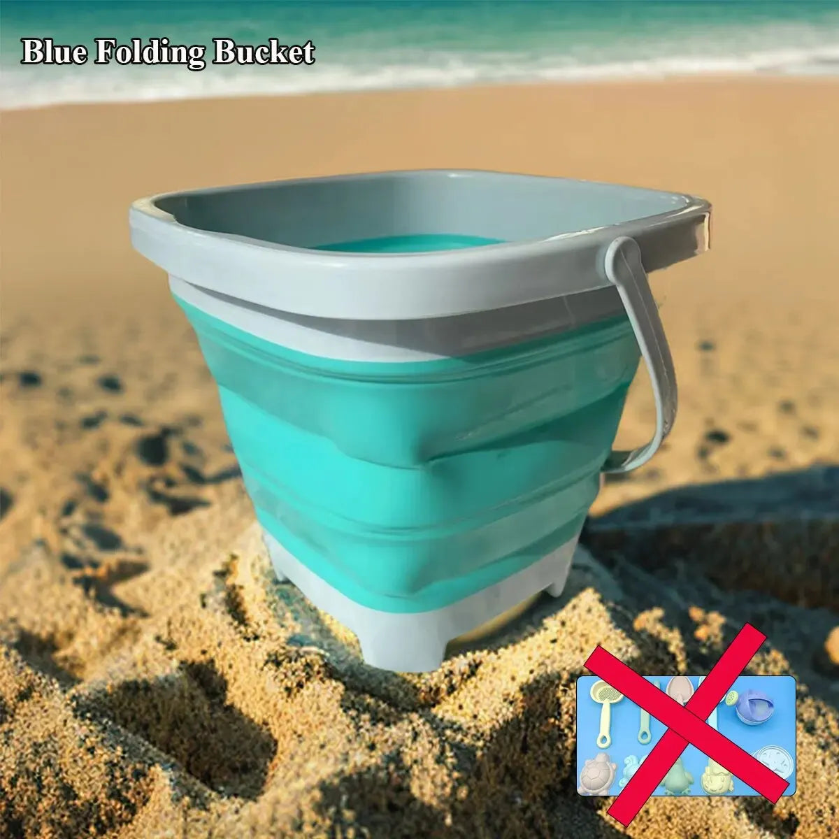 11 PCS Beach Toys for Kids Sand Toys Set for Toddlers Sandbox Toys with Bucket Shovel Rake Set Summer Outdoor Children Gift