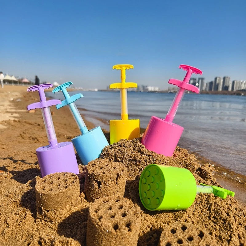 Kids Sandbox Molds Beach Toys Shovel Castle Building Sand Brick Walls Mold Summer Fun Outdoor Seaside Play Water Sand Snow Toys