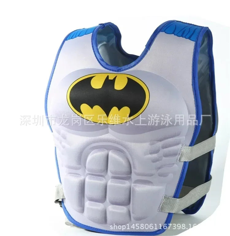Marvel Avengers Cartoon Children Buoyancy Swimsuit Iron Man Spider-Man Hulk Captain America Buoyancy Swimsuit Gifts